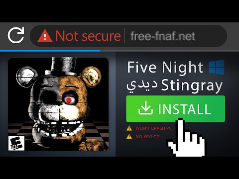 I Installed Disturbing FNAF Games