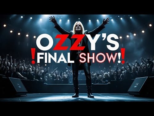 Ozzy Osbourne’s Final Performance with Black Sabbath | Historic Last Concert 2025