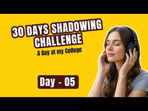 English Shadowing Challenge Day 05 | Learn English through Shadowing |