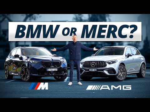 2025 Mercedes AMG GLC 43 vs 2025 BMW X3 M50 | Wham bam! Hotter than a frying pan!!