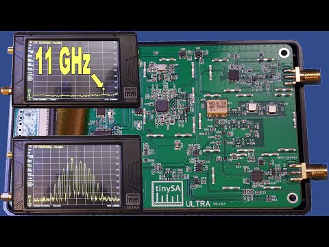 tinySA Ultra Spectrum Analyzer Review/Experiments/Teardown