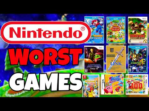 The WORST Games in Every Nintendo Franchise!