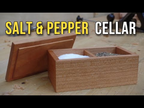 Getting back to the basics...building a salt and pepper cellar with only hand tools