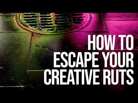 How to Escape your Creative Ruts (a thought for makers)