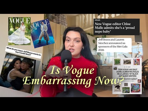 Is Vogue embarrassing now?
