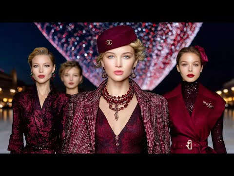 Chanel Fall/Winter 2026 Burgundy Series: Classic Parisian Glamour & Elegant Luxury Style