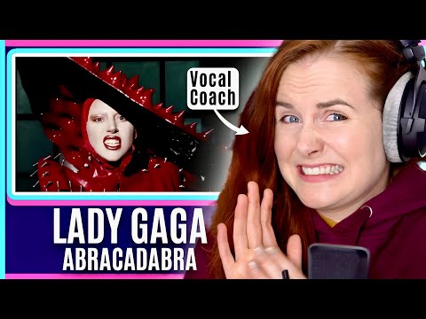 This is TRUE art! | Vocal Coach BREAKS DOWN Lady Gaga - Abracadabra