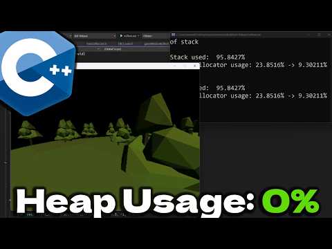 I made a C++ game ENTIERLY on the STACK