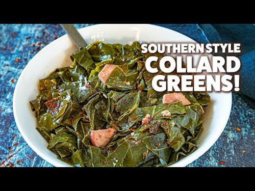 The Best Collard Greens! With Bacon and Smoked Ham (and a Little Spice!)