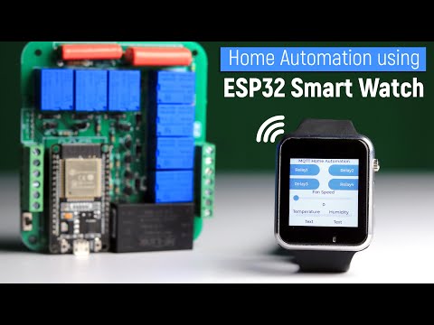 Control Home Appliances using ESP32 Watch 🔥 | T-Watch 2020 v3 | ESP32 Projects | IOT Projects