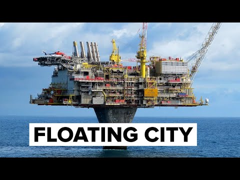 A Look INSIDE an Amazing Six-storey $1 Billion Offshore Platform