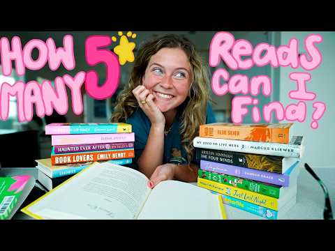 How many 5 stars can I find in one video? 🌟📚⎮ Re reads, New faves and my best reading vlog ever?!