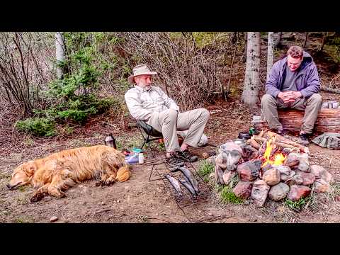 Trout Fishing in a Hailstorm with the Baird Brothers | My Spring Food Forest Awakening