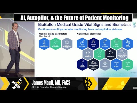 AI, Autopilot, & the Future of Patient Monitoring | James Mault, MD | NextMed Health