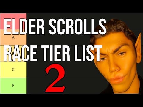 Elder Scrolls Race Tier List 2 - Based on Lore