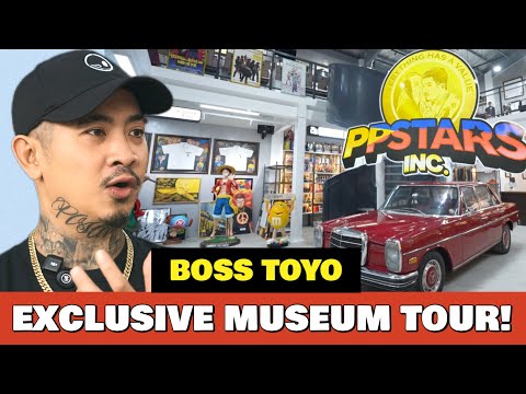 EXCLUSIVE TOUR SA BAGONG PPSTARS MUSEUM NI BOSS TOYO