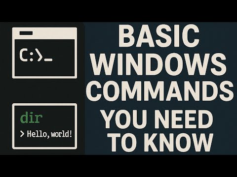 Windows CMD Commands Every Beginner Should Know