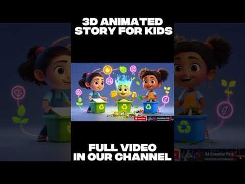 HOW TO CREATE 3D ANIMATED STORIES USING FREE AI VIDEO GENERATOR