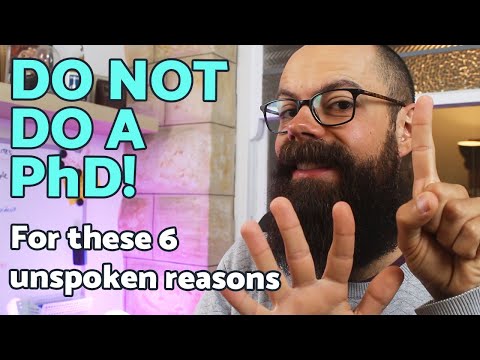 6 reasons why you should not do a PhD | The unspoken truths!