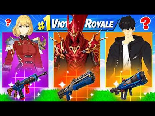 The *RANDOM* SOLO LEVELING BOSS Challenge in Fortnite!