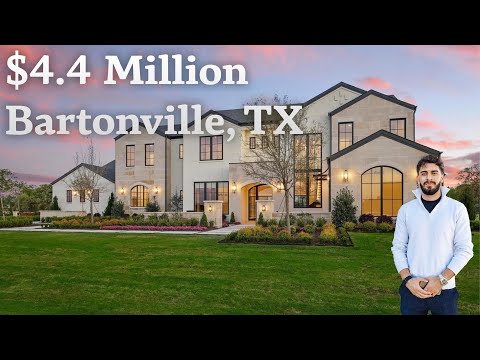 Touring a $4,400,000 New Construction Home in Bartonville, Texas w/ Younes Mufleh