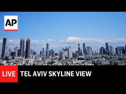 LIVE: Tel Aviv skyline as Iran responds after Khamenei's death