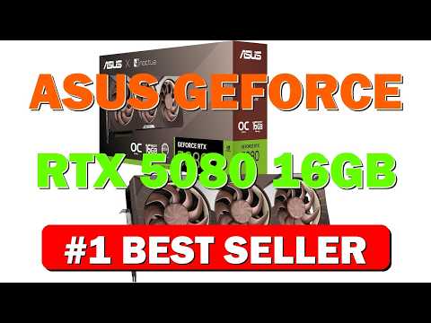 ASUS GeForce RTX 5080 16GB GDDR7 Noctua OC Edition Gaming Graphics Card - B0FMS3DJTR