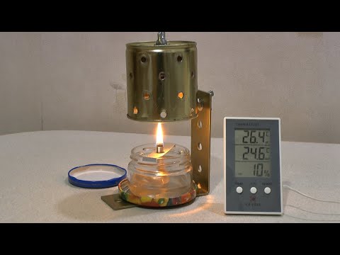 Можно ли обогреться свечкой? Простейшие свечные обогреватели. Часть 2.