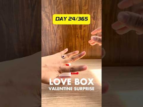 The Perfect DIY Valentine's Surprise | Day 24 of everyday 3D printing