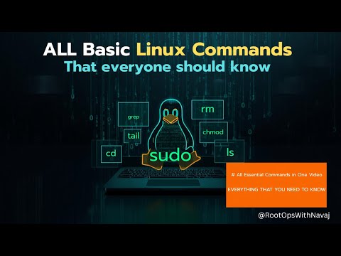 Basic Linux Commands For Beginners that EVERY IT Engineer Must Know | For DevOps, Cloud & SysAdmin