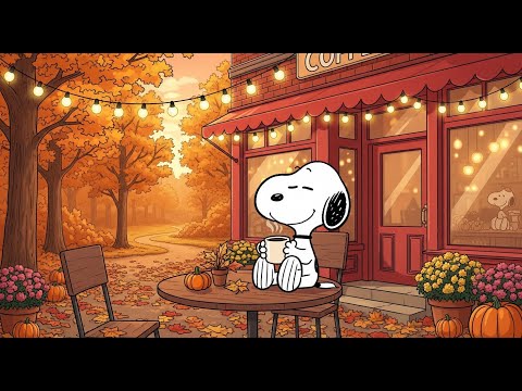 Halloween Jazz with Snoopy ๐ผ Cozy Halloween Vibe with Jazz Beats for Focus & Calm #SLM