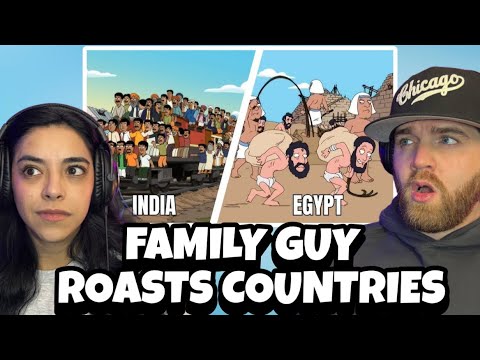 Family Guy Roasting Different Countries | First Time Reaction | Karen Got Offended?!
