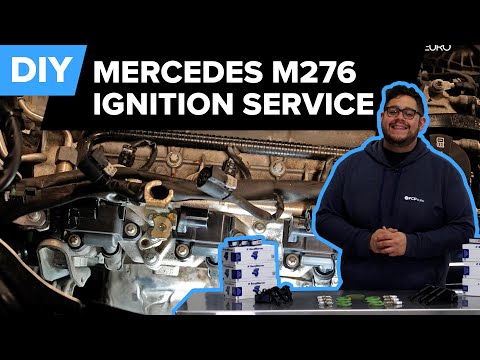 Mercedes-Benz M276 Spark Plug & Ignition Coil Replacement DIY (W204 C300, W212 E350, GLE350, ML350)