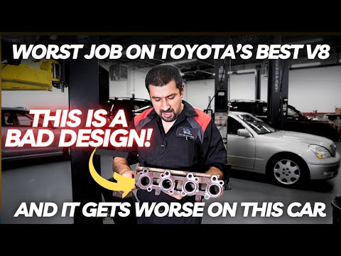 This is The WORST Repair on The Best Toyota V8! And It's Worse On This Car
