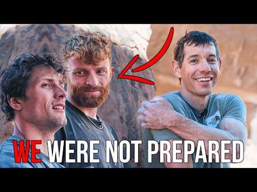 Free climbing with Alex Honnold ends in hospital (ft.@STORROR)