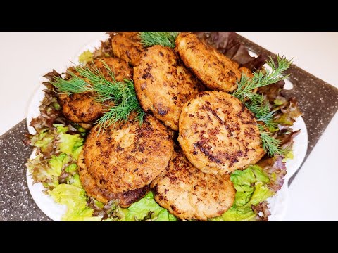 ВКУСНЕЙШИЕ РЫБНЫЕ КОТЛЕТЫ💯Самый ЛУЧШИЙ РЕЦЕПТ!!!
