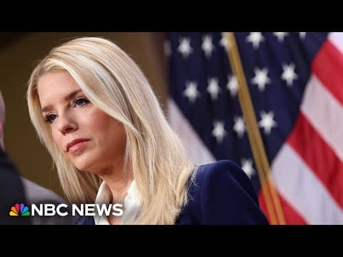 LIVE: Attorney General Bondi testifies at House hearing | NBC News
