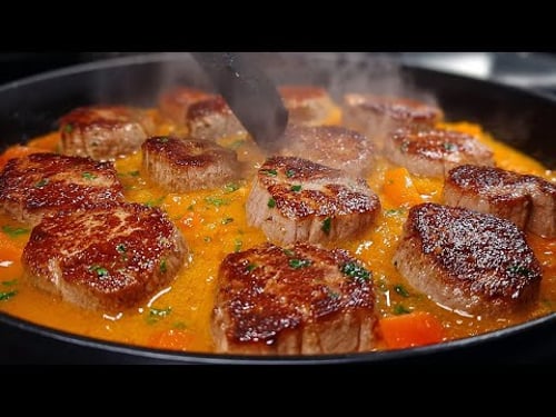 Einfache Rezepte! Schweinefilet zum Abendessen! Die ganze Familie wird es lieben!