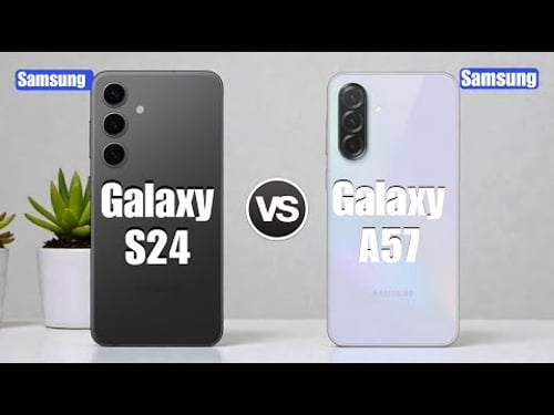 Samsung galaxy S24 vs Samsung Galaxy A57 Full Phone comparison 📱| Samsung phone Comparison Videos