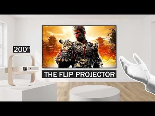 This Projector Can Flip! Ultimate Unboxing XGIMI Elfin Flip Plus