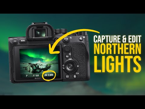 How to Photograph the NORTHERN LIGHTS like a PRO (and Edit the Photos)!