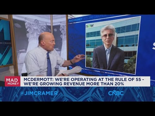 ServiceNow CEO Bill McDermott goes one-on-one with Jim Cramer