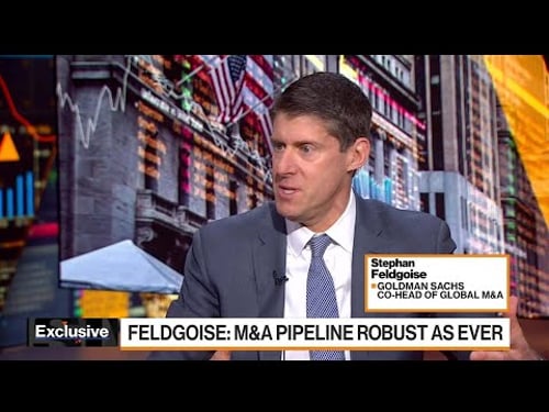 Goldman's Feldgoise on M&A Pipeline, IPO Market