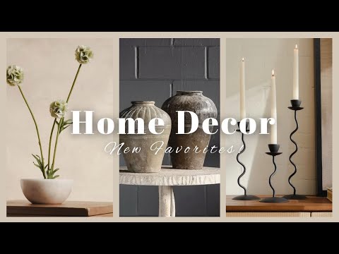 || New Home Decor Finds || New Trends and Styling Pieces || 2025 Home Decor Haul ||
