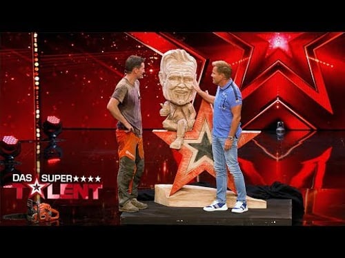 Mega! Dieter wird zum Holzkopf! | Das Supertalent vom 07.12.2019