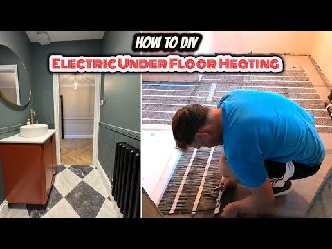 DIY | How to install electric under floor heating in 1 hour
