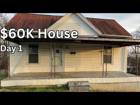 No HGTV — Just Real Estate: $60K Farmhouse Walkthrough (Before Renovation)