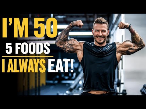 David Beckham (50) still looks 25 🔥 I EAT 5 FOODS & Don't Get Old
