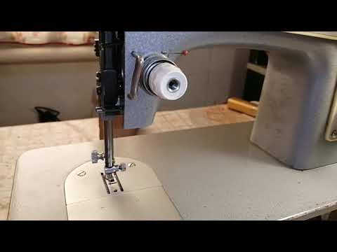 Швейная машина Подольск 142. Пропуски стежков на зигзаге.