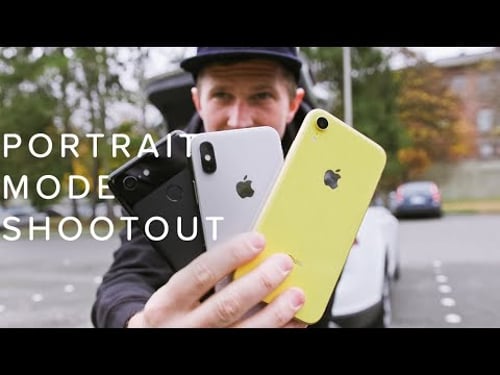 iPhone XR vs XS vs Pixel 3 Portrait Mode Camera Comparison
